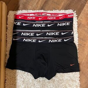 Nike Men's Black Boxer Briefs XL 4 Pair